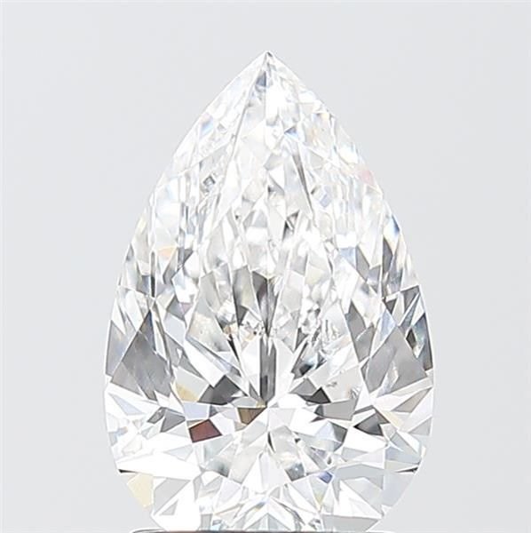 2.03ct E VS1 Rare Carat Ideal Cut Pear Lab Grown Diamond