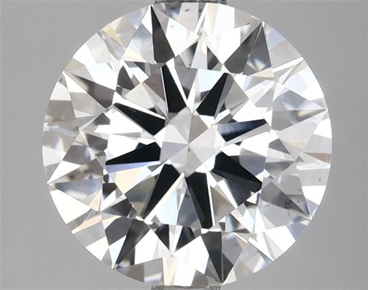 2.68ct D VS2 Rare Carat Ideal Cut Round Lab Grown Diamond