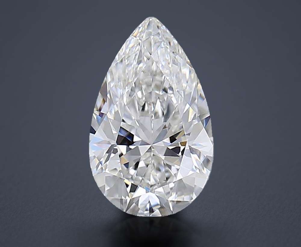 1.22 Carat Pear Lab Diamond