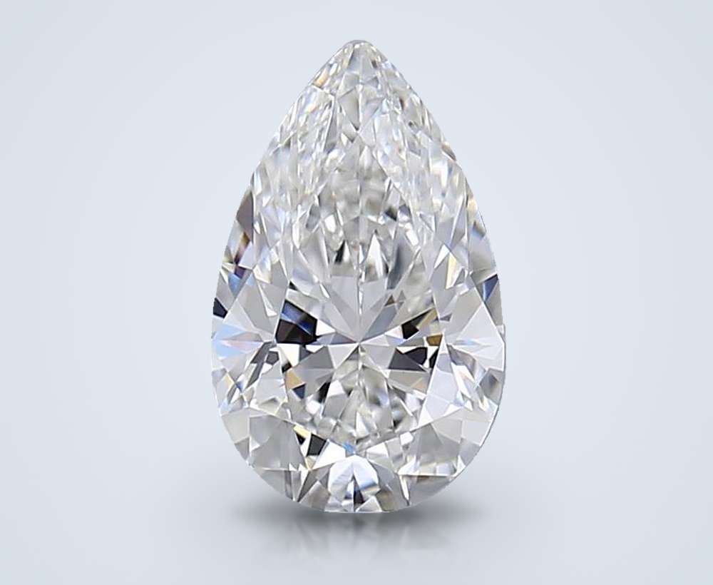 1.22 Carat Pear Lab Diamond