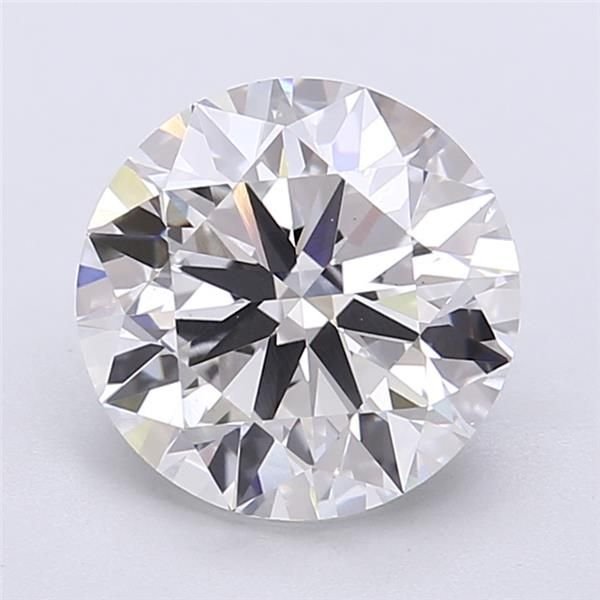 3.01ct F VS1 Rare Carat Ideal Cut Round Lab Grown Diamond