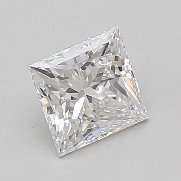 1.09ct D VS1 Rare Carat Ideal Cut Princess Lab Grown Diamond