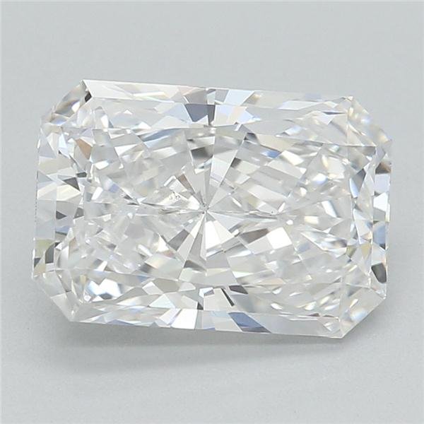 1.57ct E VS2 Rare Carat Ideal Cut Radiant Lab Grown Diamond