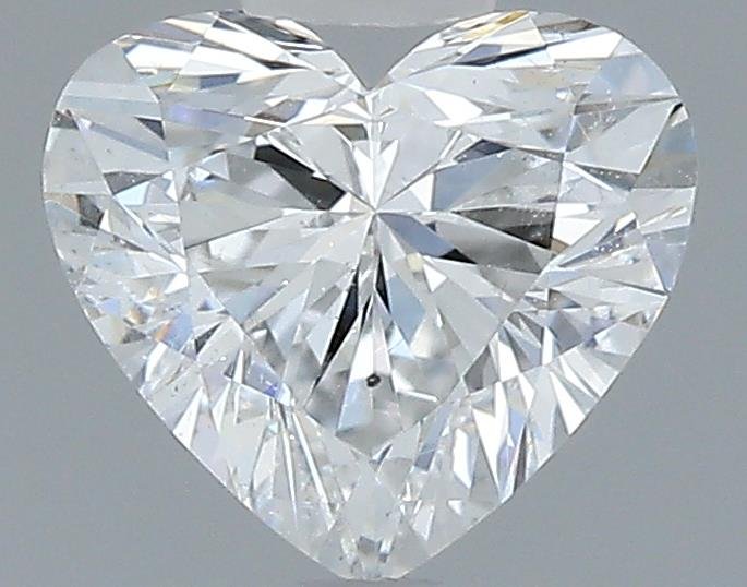 0.61ct E SI2 Rare Carat Ideal Cut Heart Diamond