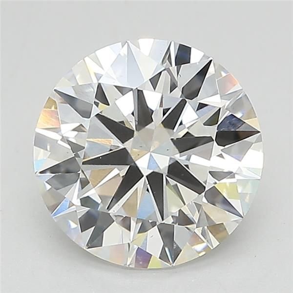 2.50ct D VS2 Rare Carat Ideal Cut Round Lab Grown Diamond