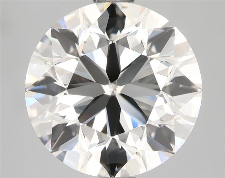 3.01ct J VVS2 Excellent Cut Round Diamond