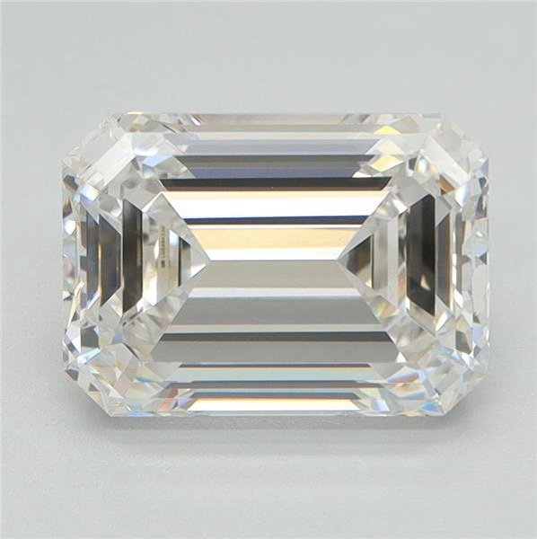 2.90ct G VS1 Rare Carat Ideal Cut Emerald Lab Grown Diamond