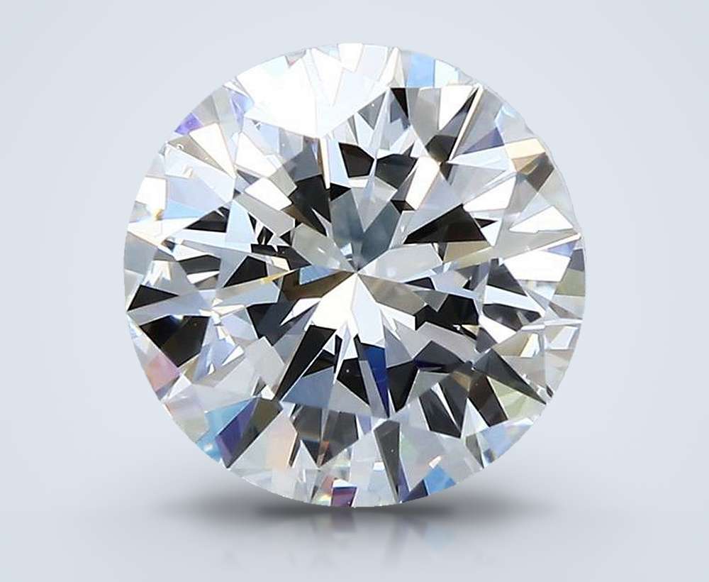 2.86 Carat Round Natural Diamond