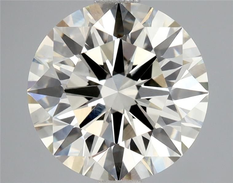 3.22ct I VVS2 Rare Carat Ideal Cut Round Lab Grown Diamond