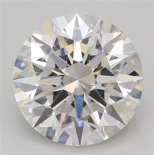 2.04ct F VVS2 Rare Carat Ideal Cut Round Lab Grown Diamond
