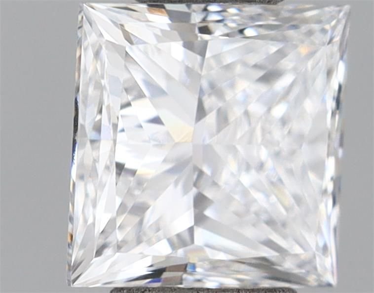 0.62ct D VVS2 Very Good Cut Princess Lab Grown Diamond