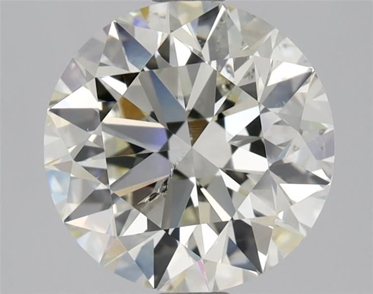 1.72ct K SI2 Rare Carat Ideal Cut Round Diamond