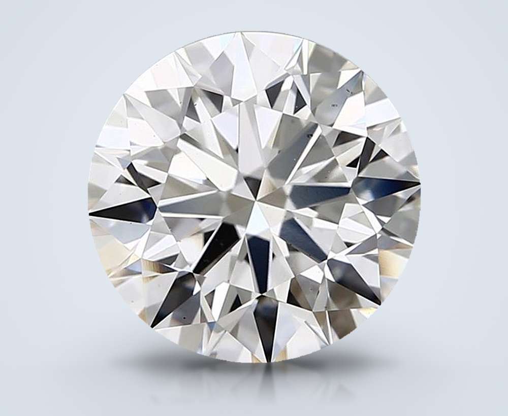 4.53 Carat Round Lab Diamond