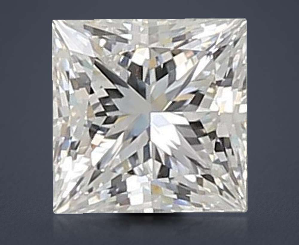 0.82 Carat Princess Lab Diamond