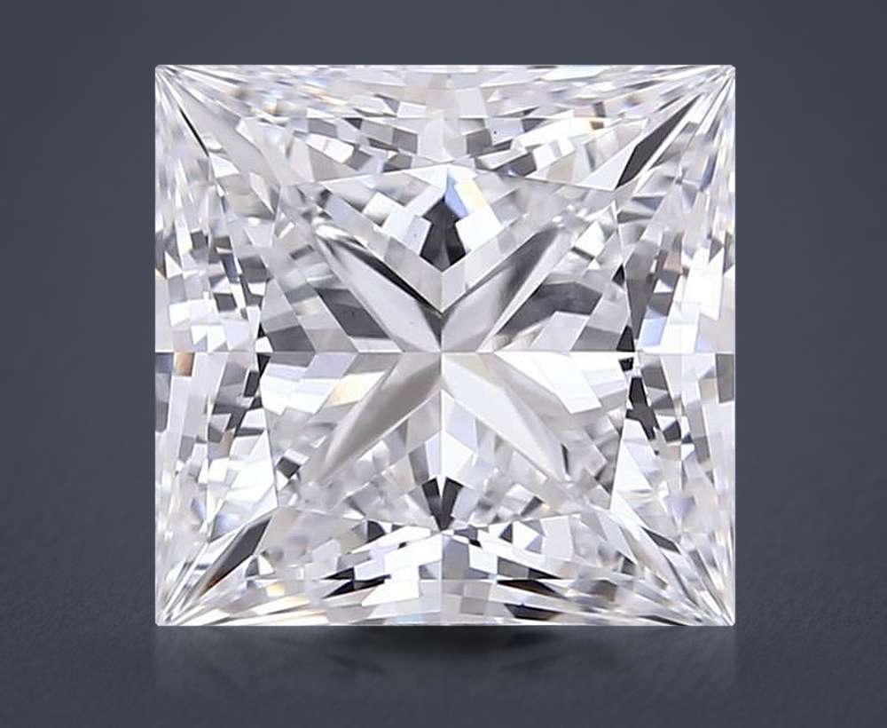 7.35 Carat Princess Lab Diamond