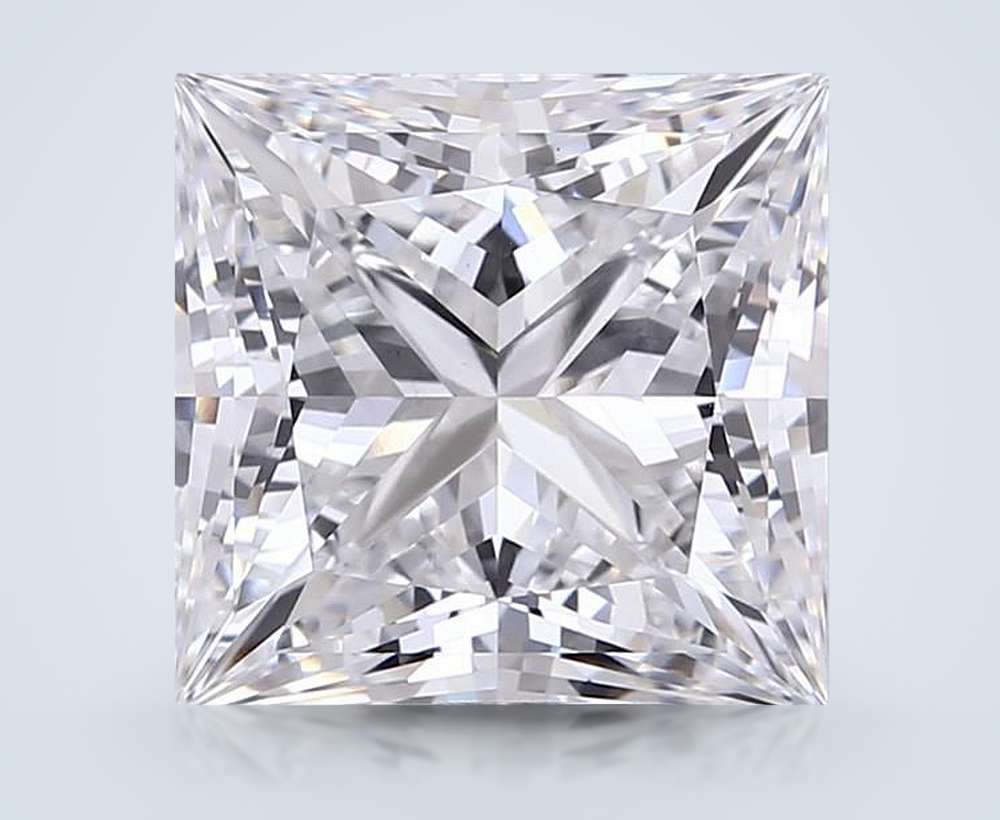 7.35 Carat Princess Lab Diamond