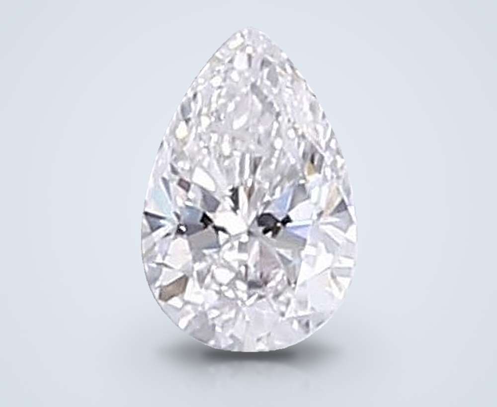 0.32 Carat Pear Lab Diamond