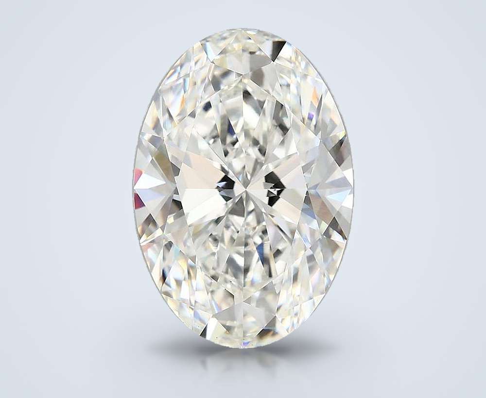 6.10 Carat Oval Lab Diamond