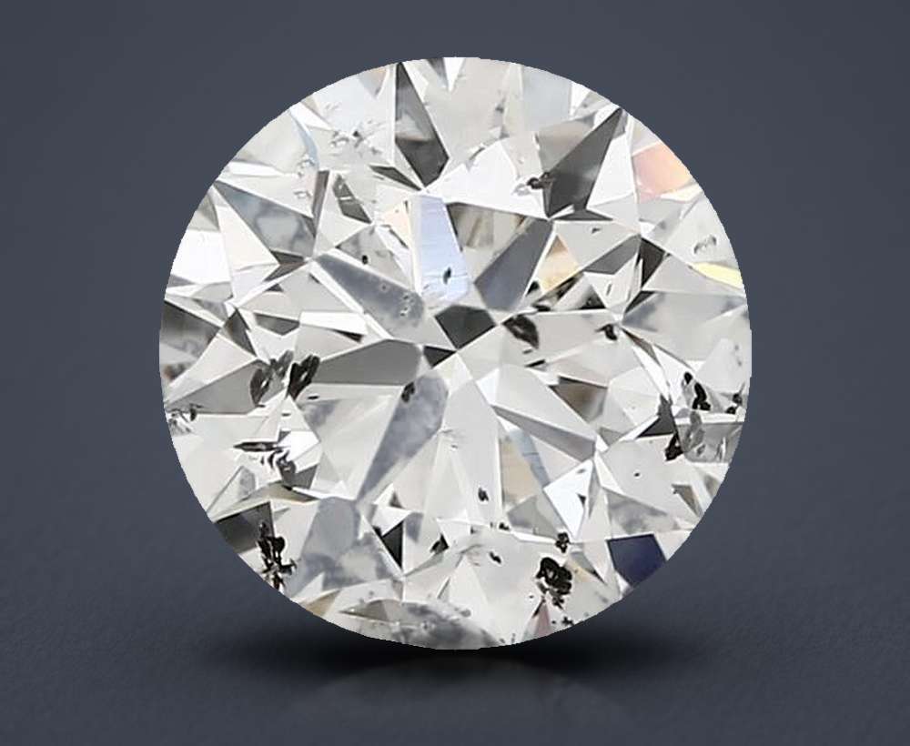 2.04 Carat Round Natural Diamond
