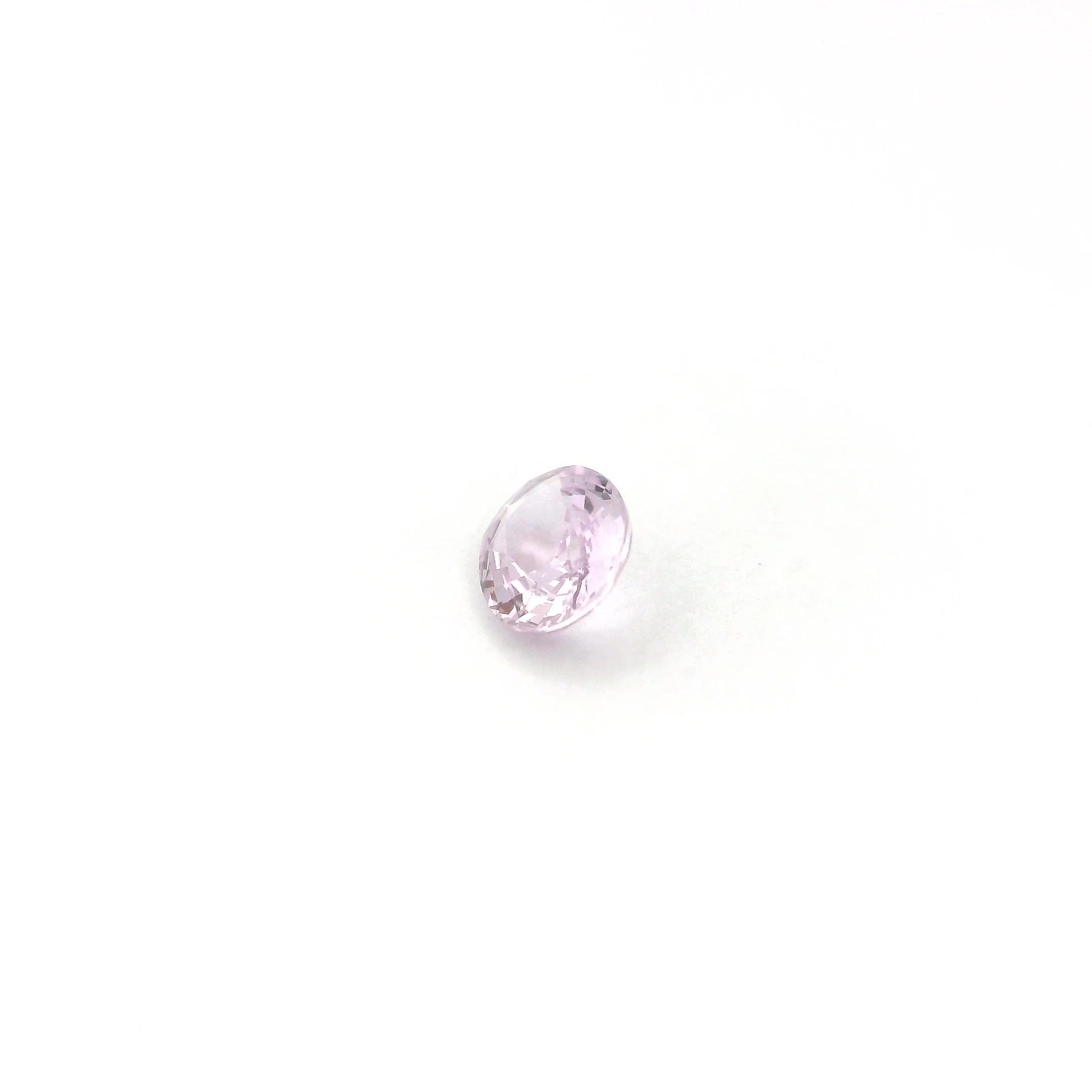 0.44 Carat Pink Oval Sapphire