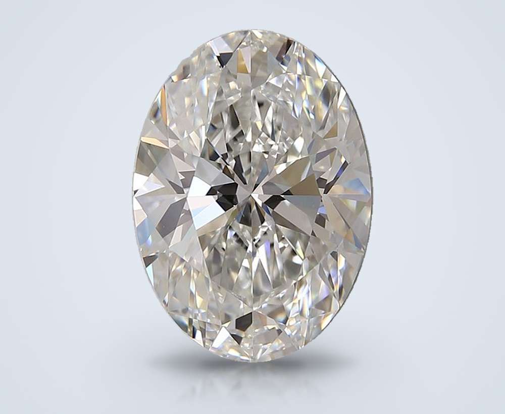 4.19 Carat Oval Lab Diamond