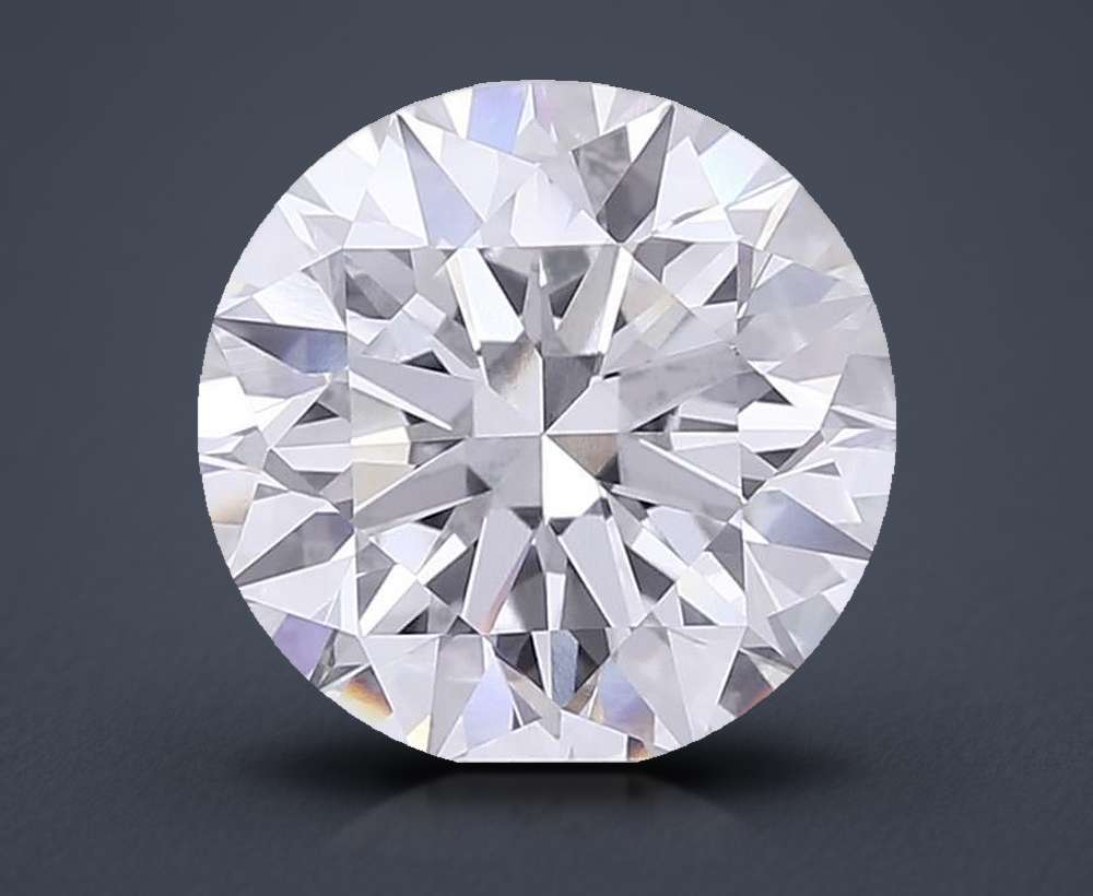 5.70 Carat Round Lab Diamond