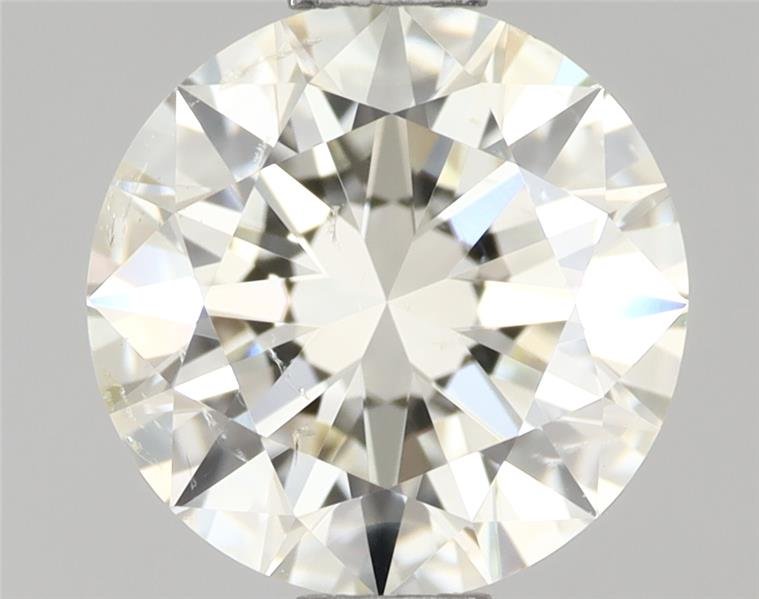 1.01ct K SI2 Rare Carat Ideal Cut Round Diamond