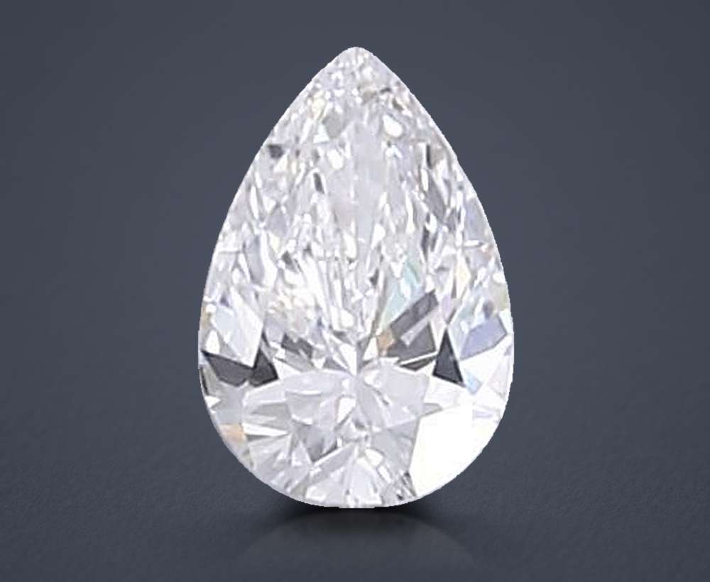 0.28 Carat Pear Lab Diamond