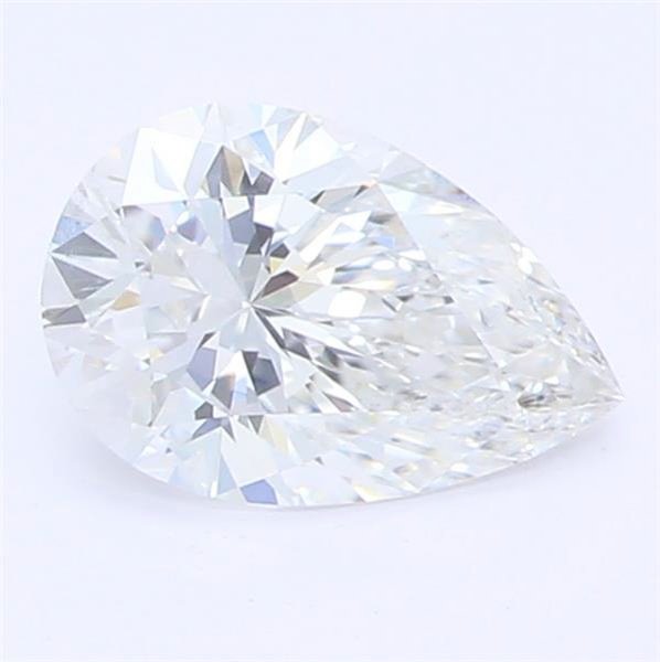 0.48ct E VS2 Rare Carat Ideal Cut Pear Lab Grown Diamond