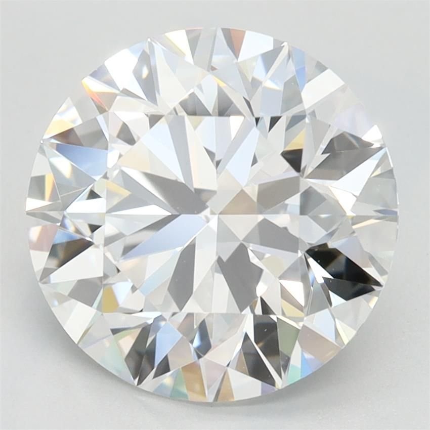 3.02ct D VVS1 Rare Carat Ideal Cut Round Lab Grown Diamond