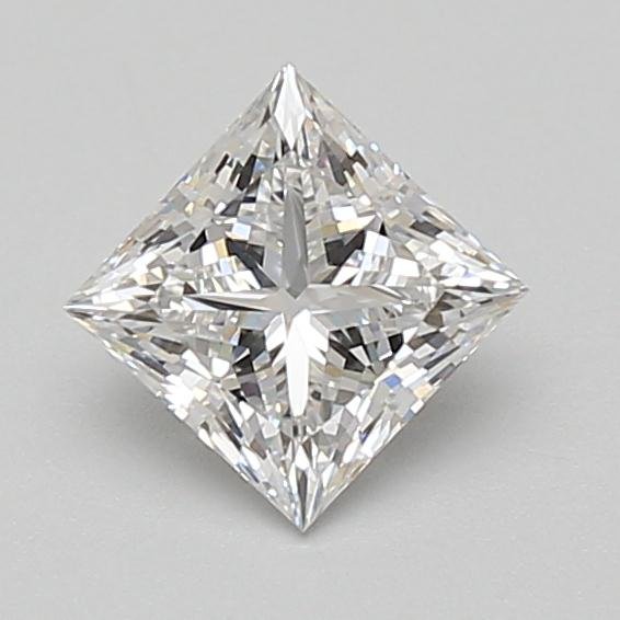 0.94ct D VVS2 Rare Carat Ideal Cut Princess Lab Grown Diamond
