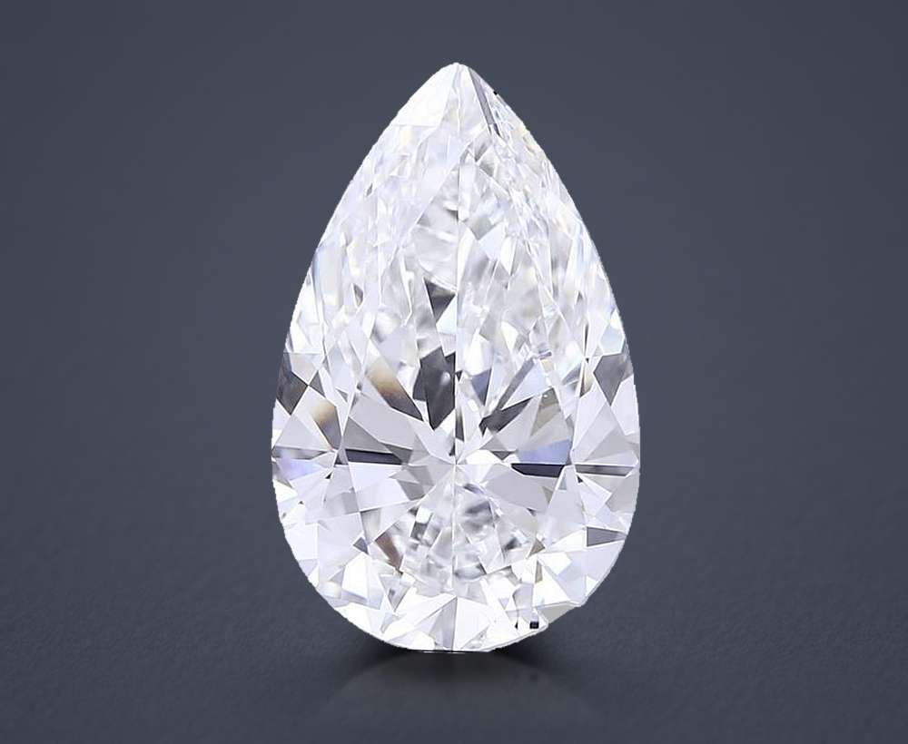 8.75 Carat Pear Lab Diamond