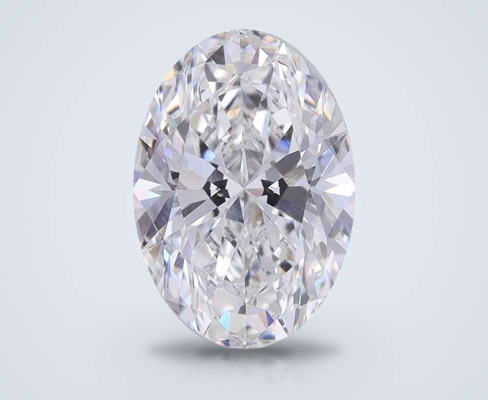 3.86 Carat Oval Lab Diamond