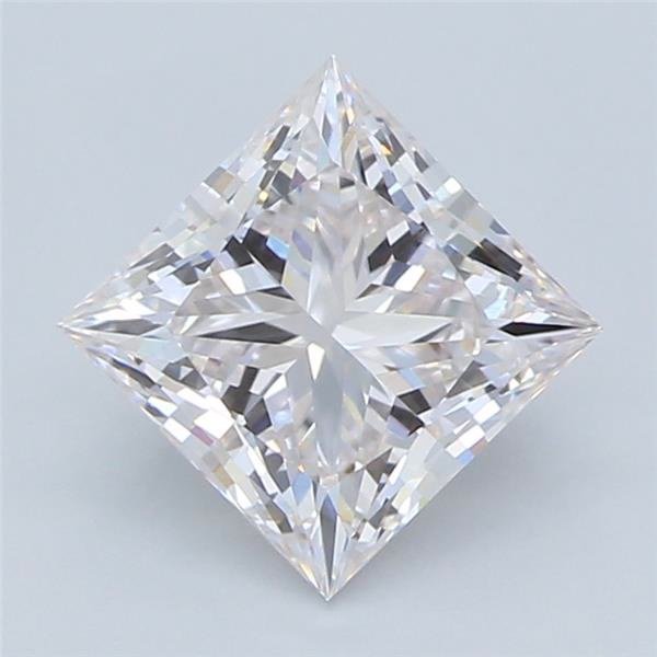 0.80ct H VVS2 Rare Carat Ideal Cut Princess Lab Grown Diamond