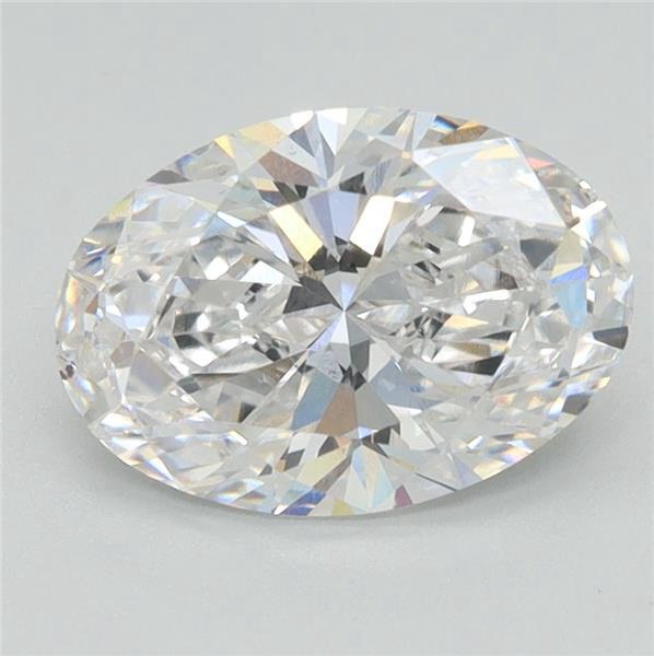 1.92ct E VS2 Rare Carat Ideal Cut Oval Lab Grown Diamond