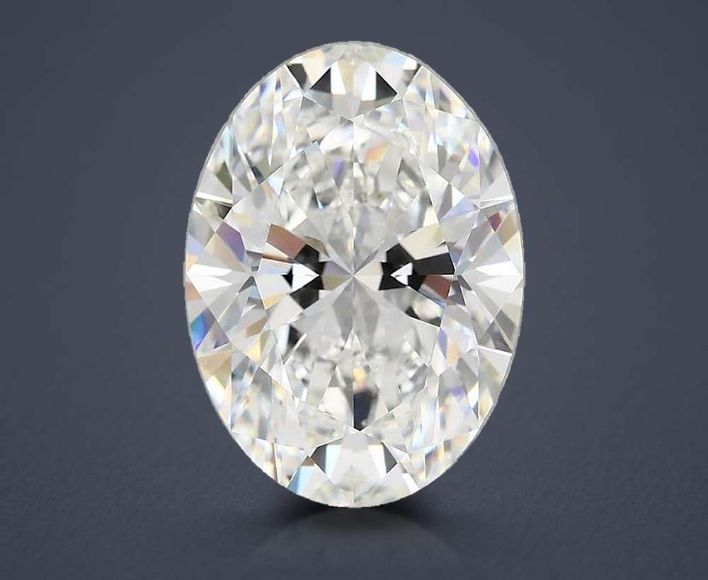 4.61 Carat Oval Lab Diamond