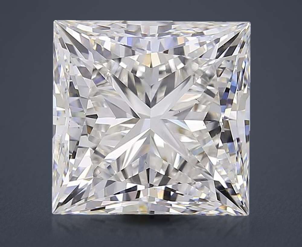 9.87 Carat Princess Lab Diamond
