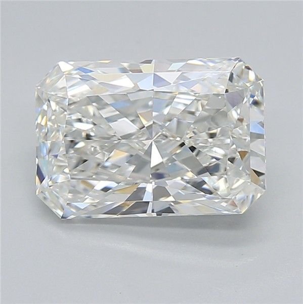 3.02ct F VVS2 Excellent Cut Radiant Lab Grown Diamond