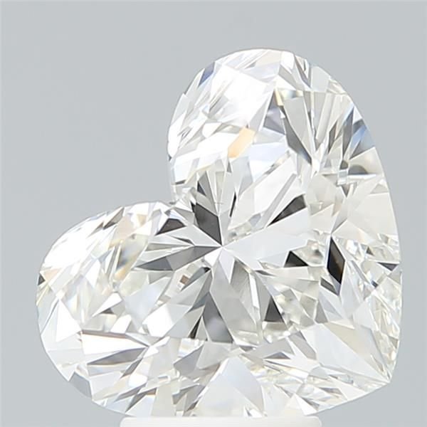 5.22ct G VVS2 Rare Carat Ideal Cut Heart Lab Grown Diamond