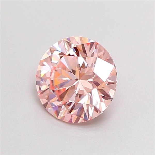 1.50 Ct. Fancy Intense Pink Round Lab Diamond