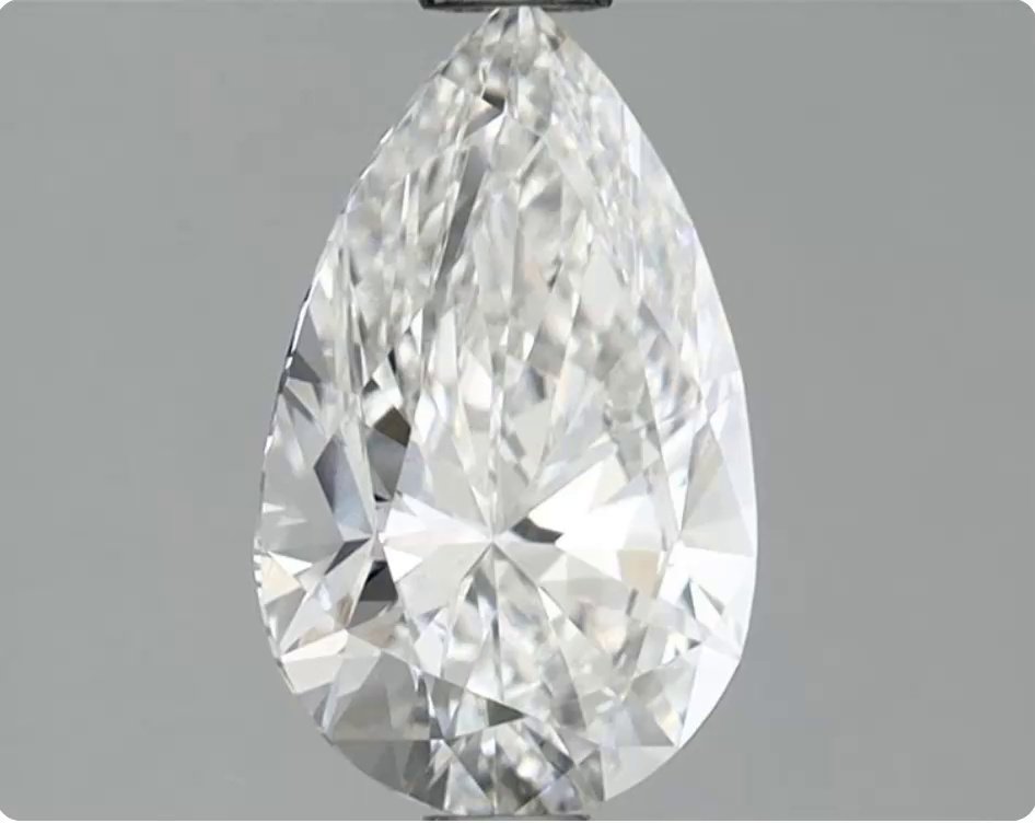 1.11 Carat Pear Lab Diamond