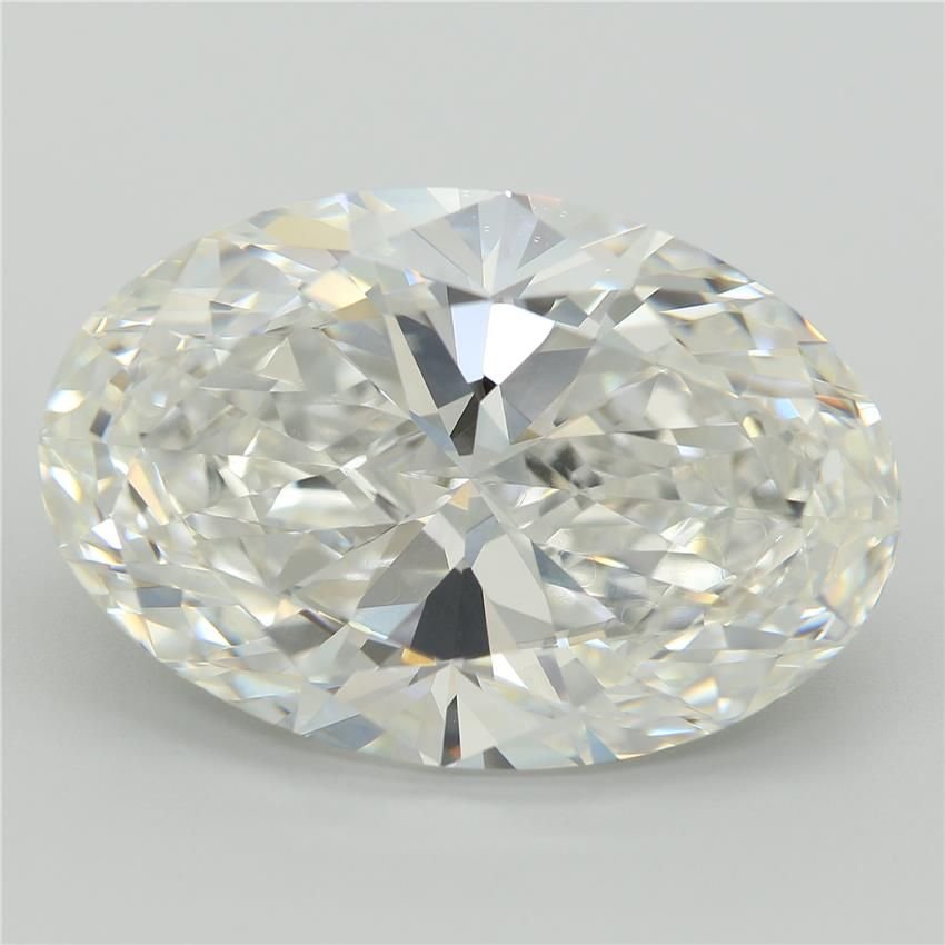13.58 Carat Oval Lab Diamond