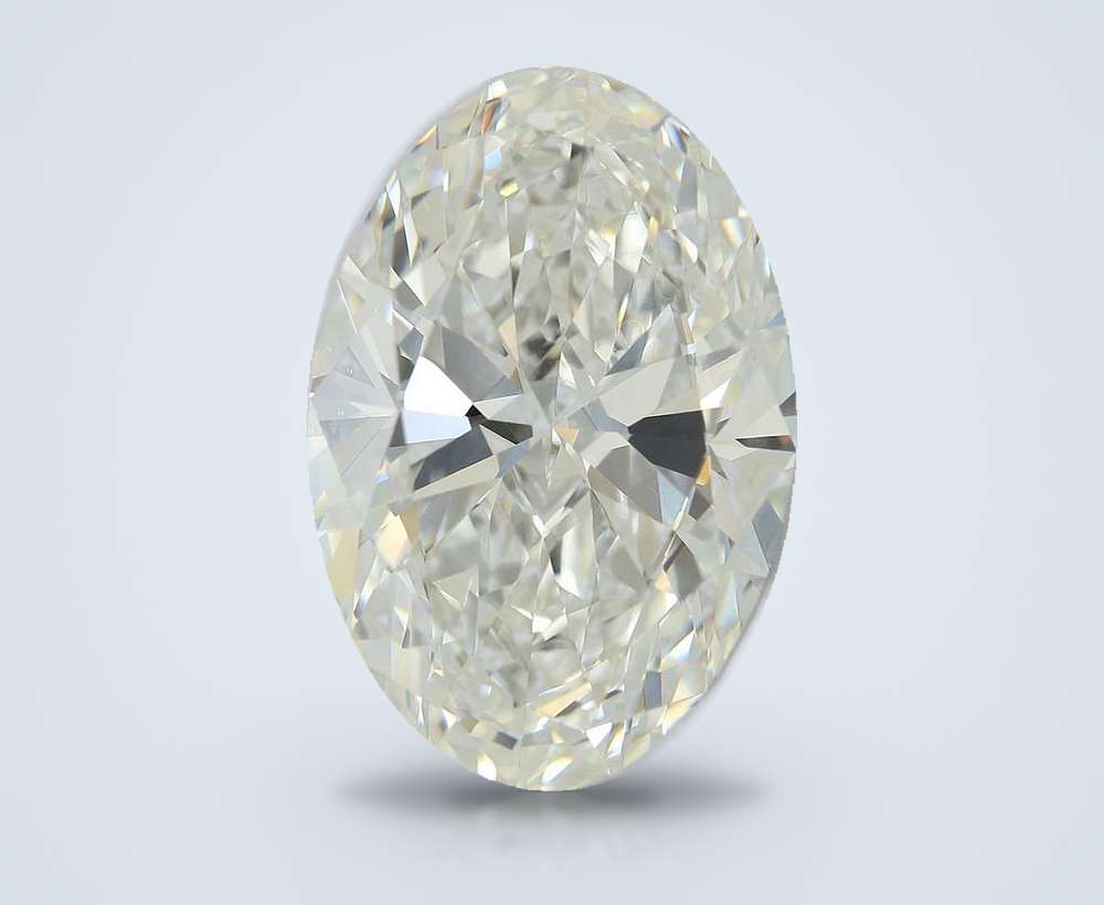 13.58 Carat Oval Lab Diamond