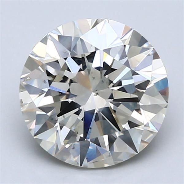 2.50ct K SI2 Very Good Cut Round Diamond