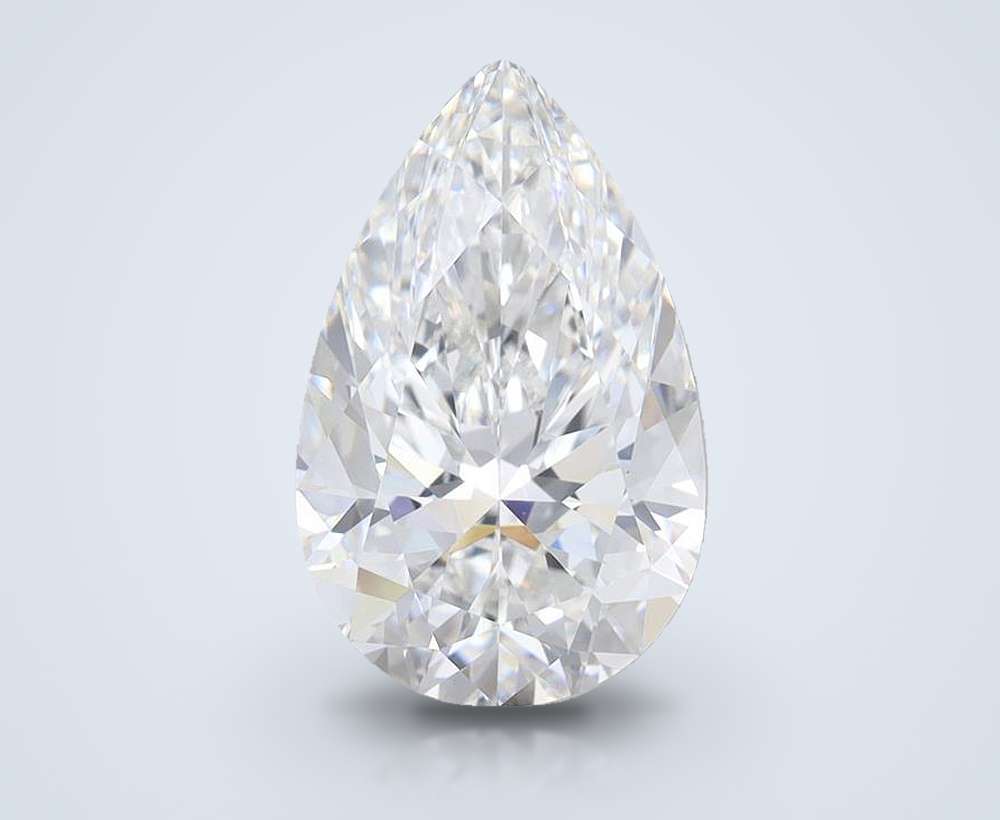 4.21 Carat Pear Lab Diamond