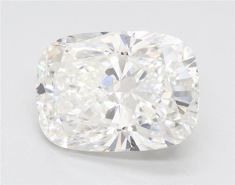 3.09ct F VS1 Rare Carat Ideal Cut Cushion Lab Grown Diamond
