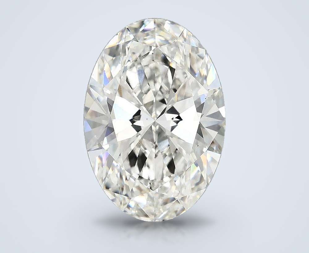 7.10 Carat Oval Lab Diamond