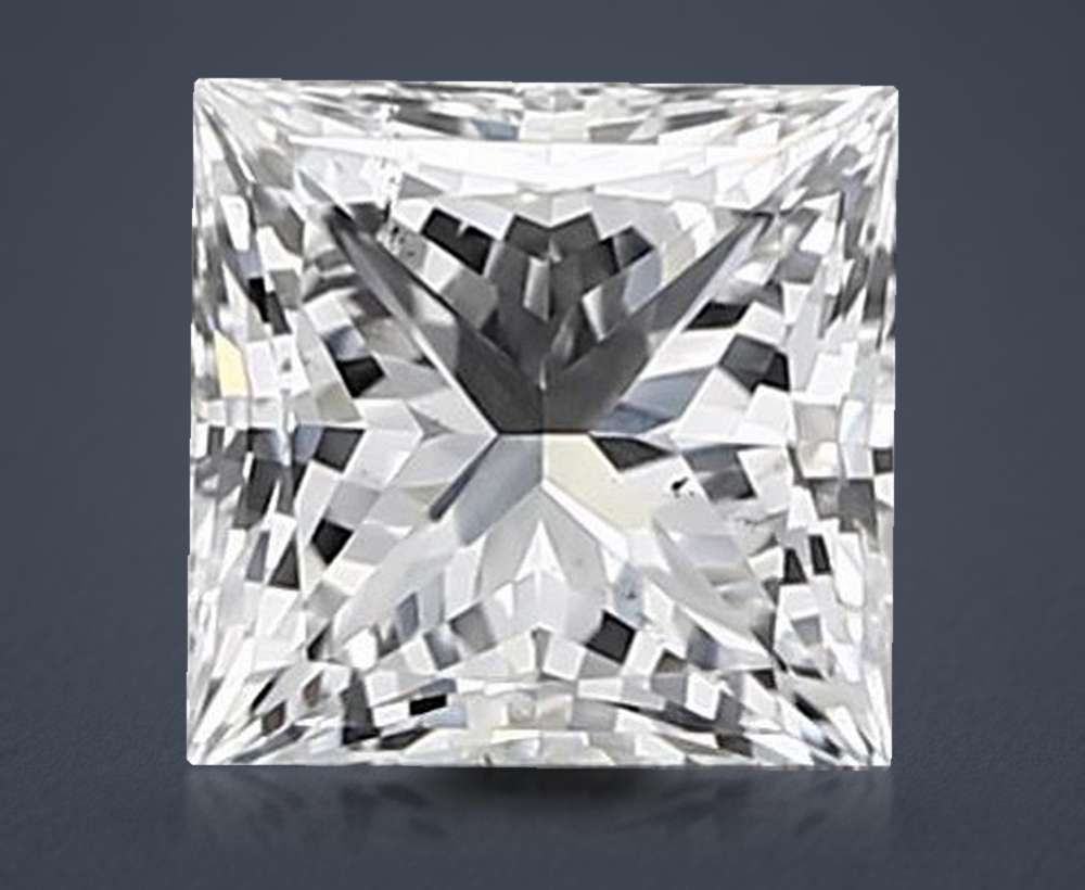 0.68 Carat Princess Lab Diamond
