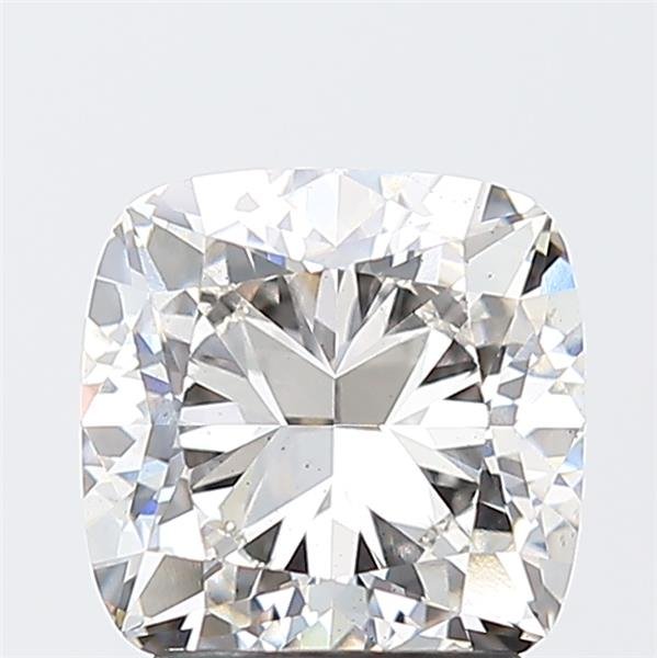 2.65ct H VS2 Rare Carat Ideal Cut Cushion Lab Grown Diamond