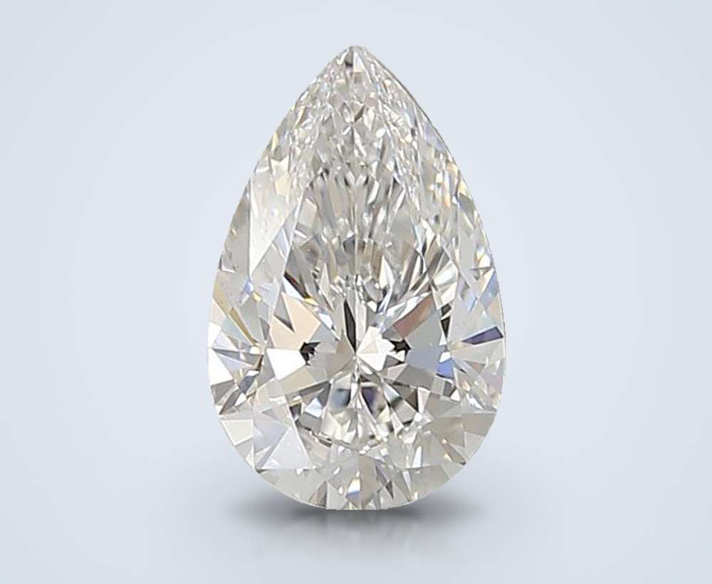 1.35 Carat Pear Lab Diamond